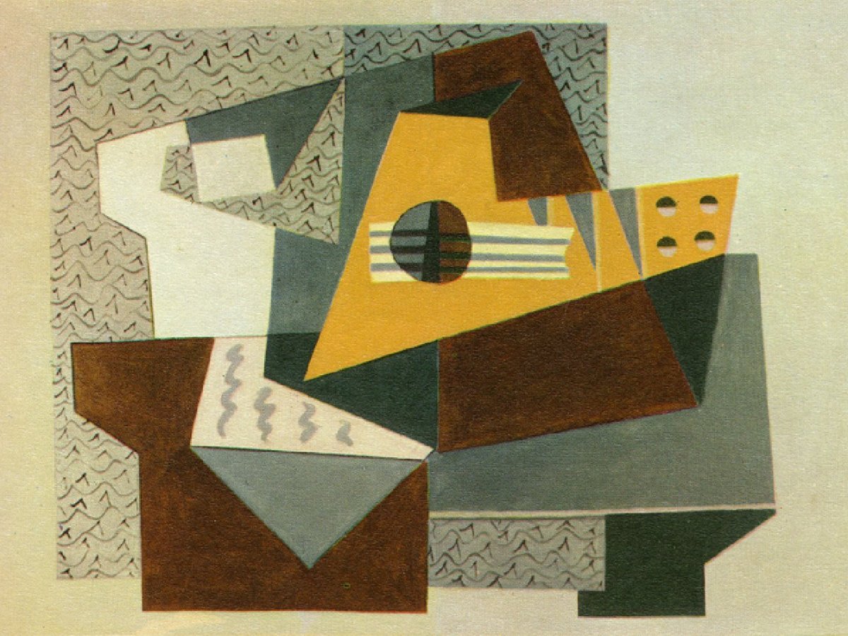 Depictions of music & the guitar in abstract&nbsp;art